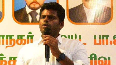 பாஜக மாநில தலைவர் அண்ணாமலை