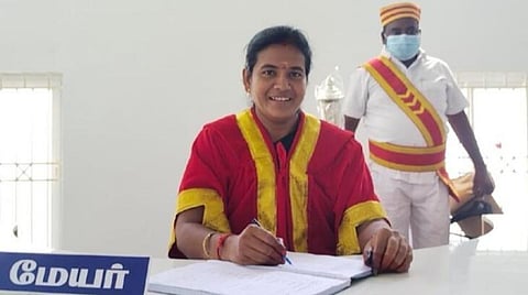 கரூர் மேயர் கவிதா