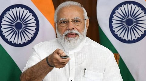 பிஎம்ஏஒய் திட்டத்தின் கீழ் ம.பி.யில் கட்டப்பட்ட 5.21 லட்சம் வீடுகளை திறந்து வைத்தார் மோடி