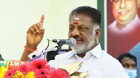 ஓ.பன்னீர்செல்வம் | கோப்புப் படம்