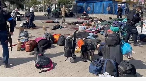 தாக்குதல் நடத்தப்பட்ட பகுதி