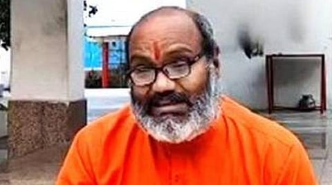 காசியாபாத் தஸ்னா தேவி கோயிலின் தலைமைப் பூசாரி நரசிங்கானந்த் (கோப்புப் படம்)