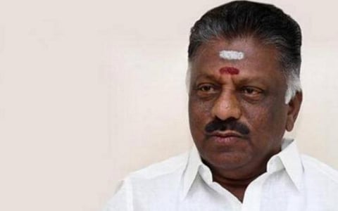 ஓ.பன்னீர்செல்வம் | கோப்புப் படம்