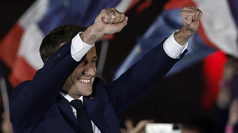 மீண்டும் பிரான்ஸ் அதிபரானார் இமானுவல் மேக்ரான் - பிரதமர் நரேந்திர மோடி உட்பட தலைவர்கள் வாழ்த்து