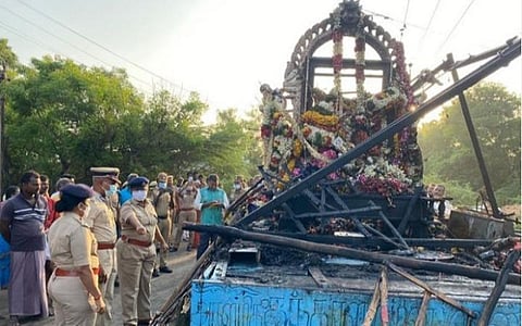 தஞ்சை தேர் விபத்து குறித்து விசாரிக்க ஒரு நபர் குழு: தமிழக அரசு உத்தரவு