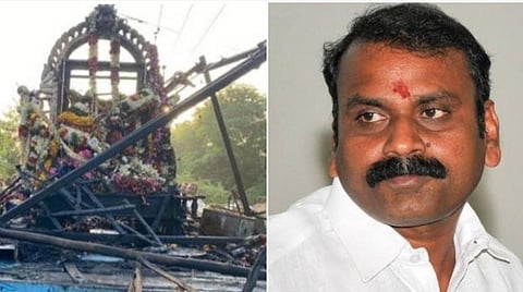 தஞ்சை தேர் விபத்து மிகுந்த மன வேதனையளிக்கிறது: மத்திய இணையமைச்சர் எல்.முருகன் இரங்கல்