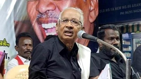 சென்னையில் நாளை இந்தி எழுத்துகள் அழிப்பு போராட்டம்: திராவிடர் கழகம் அறிவிப்பு