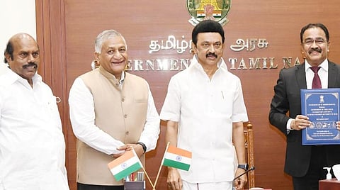 சென்னை துறைமுகம்-மதுரவாயல் இடையே ரூ.5,855 கோடியில் இரண்டு அடுக்கு உயர்நிலைச் சாலை: புரிந்துணர்வு ஒப்பந்தம் கையெழுத்தானது