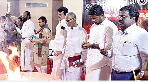 முள்ளிவாய்க்கால் முற்றத்தில் இன்று நினைவேந்தல்: தஞ்சாவூரில் நடைபெறும் நிகழ்ச்சியில் பழ.நெடுமாறன் பங்கேற்பு