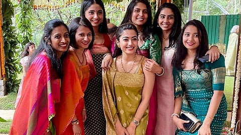 பாரம்பரிய உடையில் ராஷ்மிகா: வைரலாகும் புகைப்படங்கள்