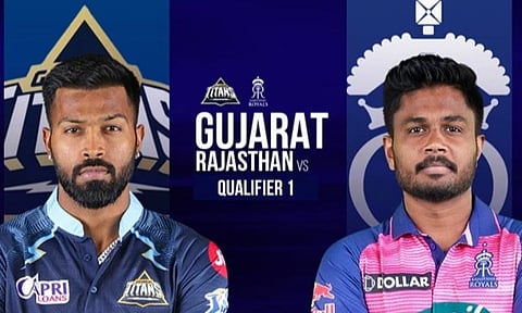 நாளை முதல் ஐபிஎல் பிளே- ஆஃப் சுற்று: குஜராத் அணியை சந்திக்கிறது ராஜஸ்தான்
