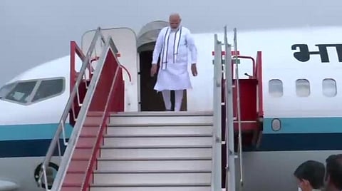 சென்னை வந்தார் பிரதமர் மோடி: ஆளுநர், அமைச்சர்கள் வரவேற்பு