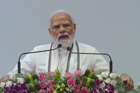 “தமிழக வளர்ச்சிப் பயணத்தில் மேலும் ஓர் அத்தியாயம்” - சென்னையில் பிரதமர் மோடி பேச்சு