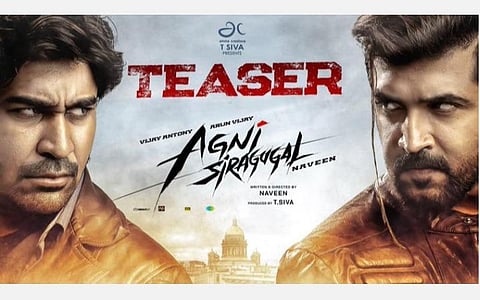 அதிரடி ஆக்ஷனுடன் ஈர்க்கும் விஜய் ஆண்டனி - அருண் விஜய்யின் ‘அக்னிச் சிறகுகள்’ டீசர்