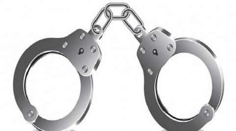 மொபட்டில் சந்தன மரக்கட்டைகள் கடத்தியவர் கைது