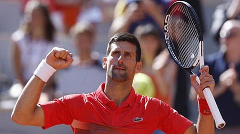 பிரெஞ்சு ஓபன்: 4-வது சுற்றுக்கு முன்னேறினார் ஜோகோவிச்