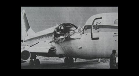 மே 31, 1973இல் விபத்துக்குள்ளான சென்னை விமானம்