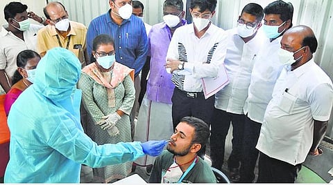 விஐடியில் 163 பேருக்கு கரோனா தொற்று: பரவல் வேகம் சற்று அதிகமாக உள்ளது - அமைச்சர் மா.சுப்பிரமணியன்