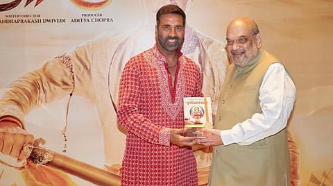 '13 ஆண்டுகளுக்கு பிறகு குடும்பத்தோடு தியேட்டரில் படம் பார்க்கிறேன்' - அமித் ஷா நெகிழ்ச்சி