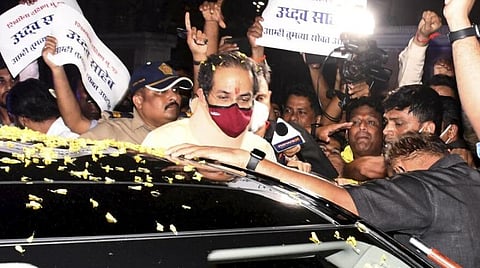 முதல்வருக்கான இல்லத்தை காலி செய்துவிட்டேன் - முதல்வர் உத்தவ் தாக்கரே உரை