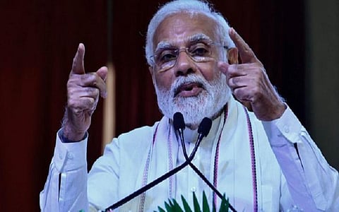 விண்வெளித் துறையில் இந்தியா இனி பின்தங்க வாய்ப்பே இல்லை: பிரதமர் மோடி புகழாரம்