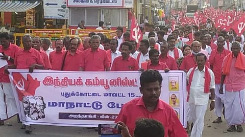 'ஆட்சியை கவிழ்ப்பது, கட்சிகளை உடைக்கும் வேலைகளை செய்கிறது பாஜக' - முத்தரசன் குற்றச்சாட்டு