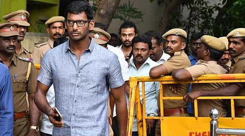 சந்திரபாபு நாயுடுவுக்கு எதிராக போட்டி? - நடிகர் விஷால் கொடுத்த விளக்கம்