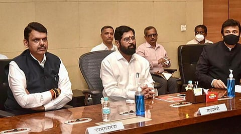 மகாராஷ்டிரா பேரவைத் தலைவர் தேர்தல் | சமபலம் இருபப்தால் பாஜக - சிவசேனா இடையே கடும் போட்டி