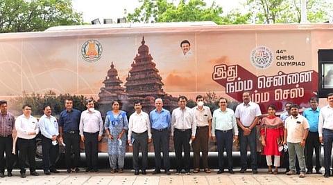 44-ஆவது செஸ் ஒலிம்பியாட் முன்னேற்பாடு பணிகள்: தலைமைச் செயலாளர் இறையன்பு ஆய்வு