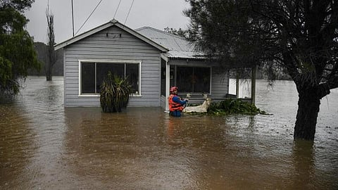 வெள்ளத்தில் தத்தளிக்கும் சிட்னி