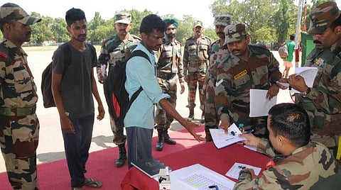 தரைப்படைக்கான அக்னி வீரர்கள் தேர்வு: தமிழகத்தில் 2 இடங்களில் முகாம்