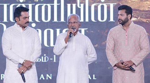 ‘எம்ஜிஆர் எங்களுக்காக விட்டுச் சென்றுள்ளார்’ - ‘பொன்னியின் செல்வன்’ விழாவில் இயக்குநர் மணிரத்னம்
