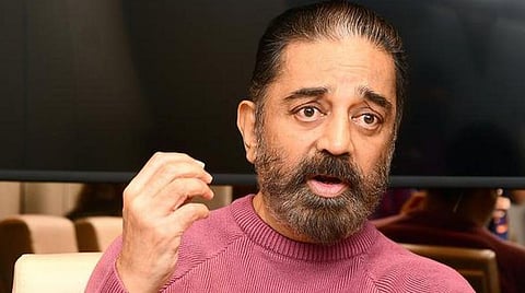 மக்கள் நீதி மய்யம் தலைவர் கமல்ஹாசன்.