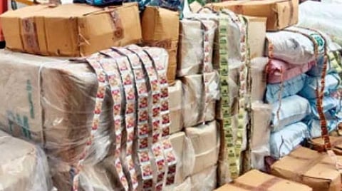 திருப்பாச்சேத்தி அருகே வீட்டில் பதுக்கிய ரூ.10 லட்சம் மதிப்பு குட்கா பறிமுதல்