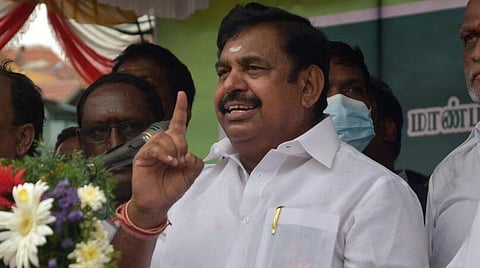 ஆன்லைன் சூதாட்டத்தை தடை செய்யாவிட்டால் போராட்டம் - அதிமுக இடைக்கால பொதுச் செயலாளர் பழனிசாமி அறிவிப்பு