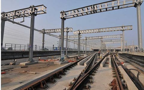 வண்ணாரப்பேட்டை - விம்கோ நகர் பணிமனை இடையே விடுபட்ட கட்டுமான பணிகளை டிசம்பருக்குள் முடிக்க திட்டம்: சென்னை மெட்ரோ ரயில் நிறுவன அதிகாரிகள் தகவல்