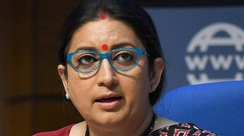 ‘மெனோபாஸ்’ கொள்கை எதுவும் நடைமுறையில் இல்லை: மத்திய அமைச்சர் ஸ்மிருதி இரானி விளக்கம்