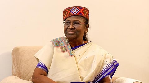 நாட்டின் 15-வது குடியரசுத் தலைவராக திரவுபதி முர்மு இன்று பதவியேற்பு