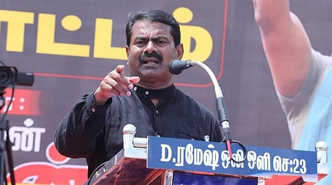 சீமைக்கருவேலம், யூகலிப்டஸ் மரங்களை அகற்றுவது பேரவசியமாகிறது: சீமான்