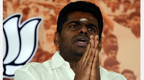 தமிழக பாஜக தலைவர் அண்ணாமலை