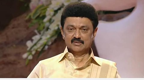 சென்னை செஸ் ஒலிம்பியாட் தொடக்க விழா: பட்டு வேட்டி, சட்டையில் முதல்வர் ஸ்டாலின்