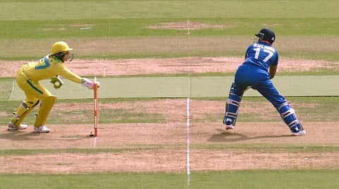 CWG 2022 | ஸ்டம்பிங்கில் இருந்து ஷஃபாலி தப்பியது எப்படி? - ஓர் அரிய ‘சம்பவம்’