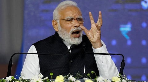 அமெரிக்கா, இங்கிலாந்துக்கு இணையாக இந்தியா வளர்ச்சி அடைந்து வருகிறது - பிரதமர் நரேந்திர மோடி பெருமிதம்