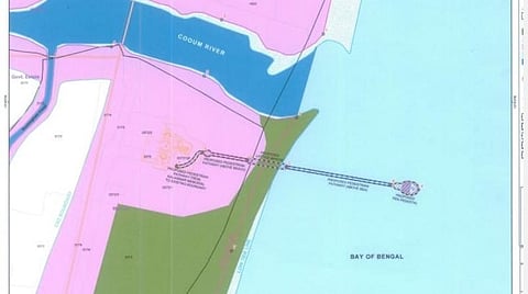 கடலுக்குள் கருணாநிதி பேனா சின்னம்: அனுமதி பெறும் பணிகள் தொடக்கம்