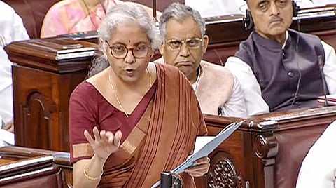 இந்திய பொருளாதாரம் நல்ல நிலையில் உள்ளது - மாநிலங்களவையில் மத்திய நிதியமைச்சர் நிர்மலா சீதாராமன் பதில்