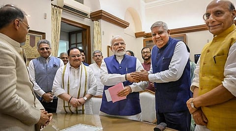 குடியரசு துணைத்தலைவர் தேர்தல் பற்றி பாஜக எம்.பி.க்கள் 5-ல் ஆலோசனை