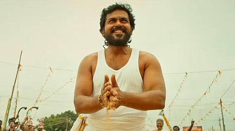 ஆக்ஷன், பஞ்ச்களுக்கு அதிமுக்கியத்துவம் - ’விருமன்’ ட்ரெய்லர் எப்படி?