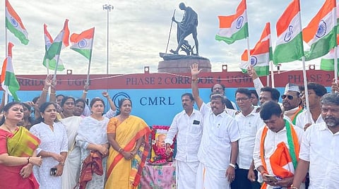 “தேசியக் கொடி, தேச ஒற்றுமை மீது திமுகவினருக்கு முழு நம்பிக்கை இல்லை” - வானதி சீனிவாசன்