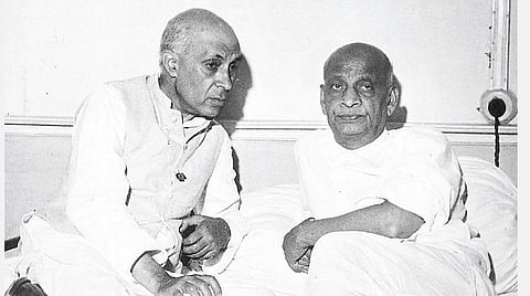 நேரு, படேல்