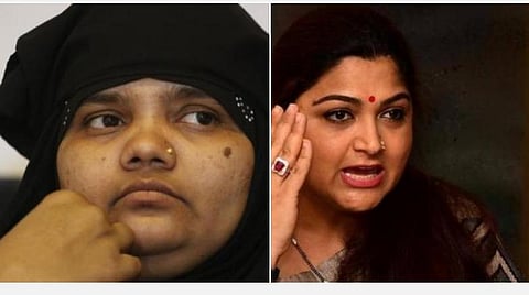 குற்றவாளிகள் விடுதலையாகக் கூடாது: பில்கிஸ் பானுவுக்கு குஷ்பு ஆதரவு